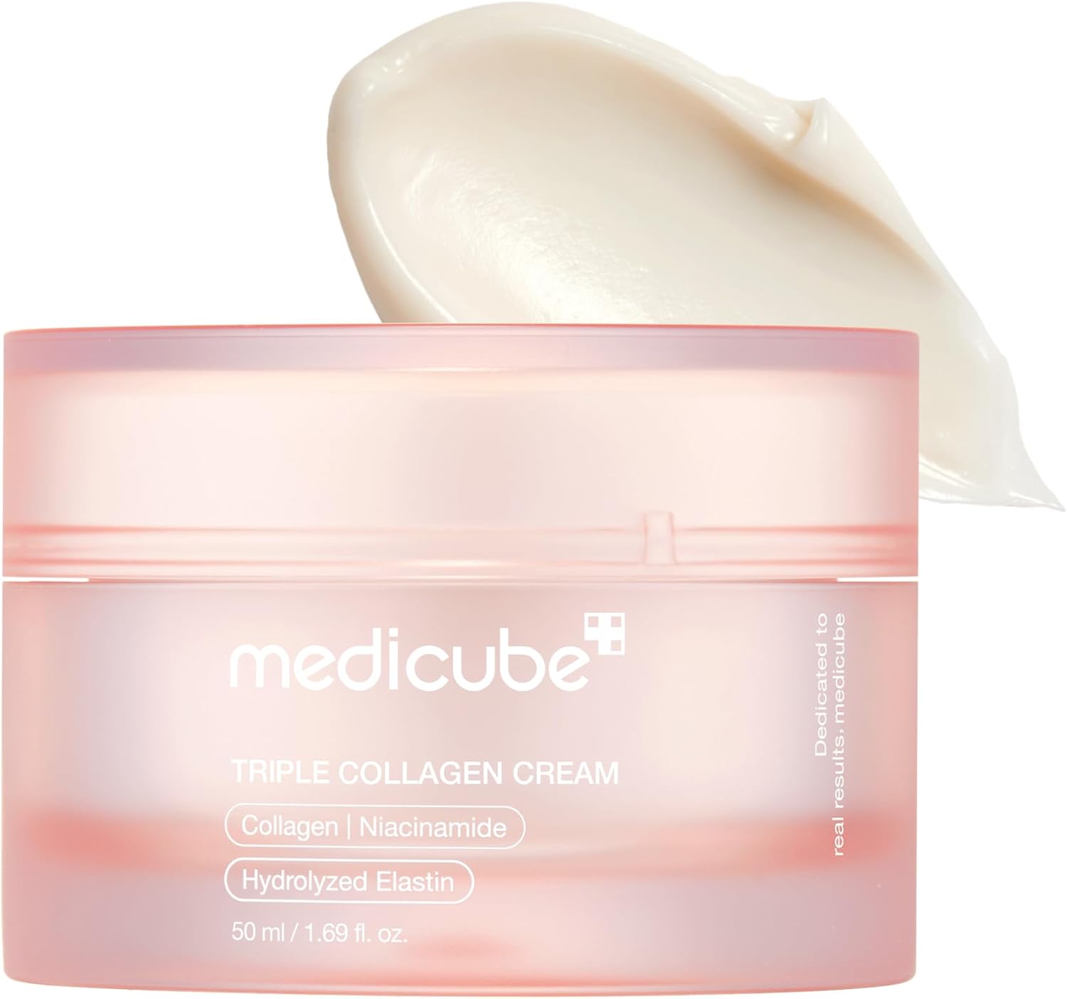 Medicube Triple Collagen Cream — deep hydration + firming with collagen, hyaluronic acid, and elastin for smoother, bouncy skin