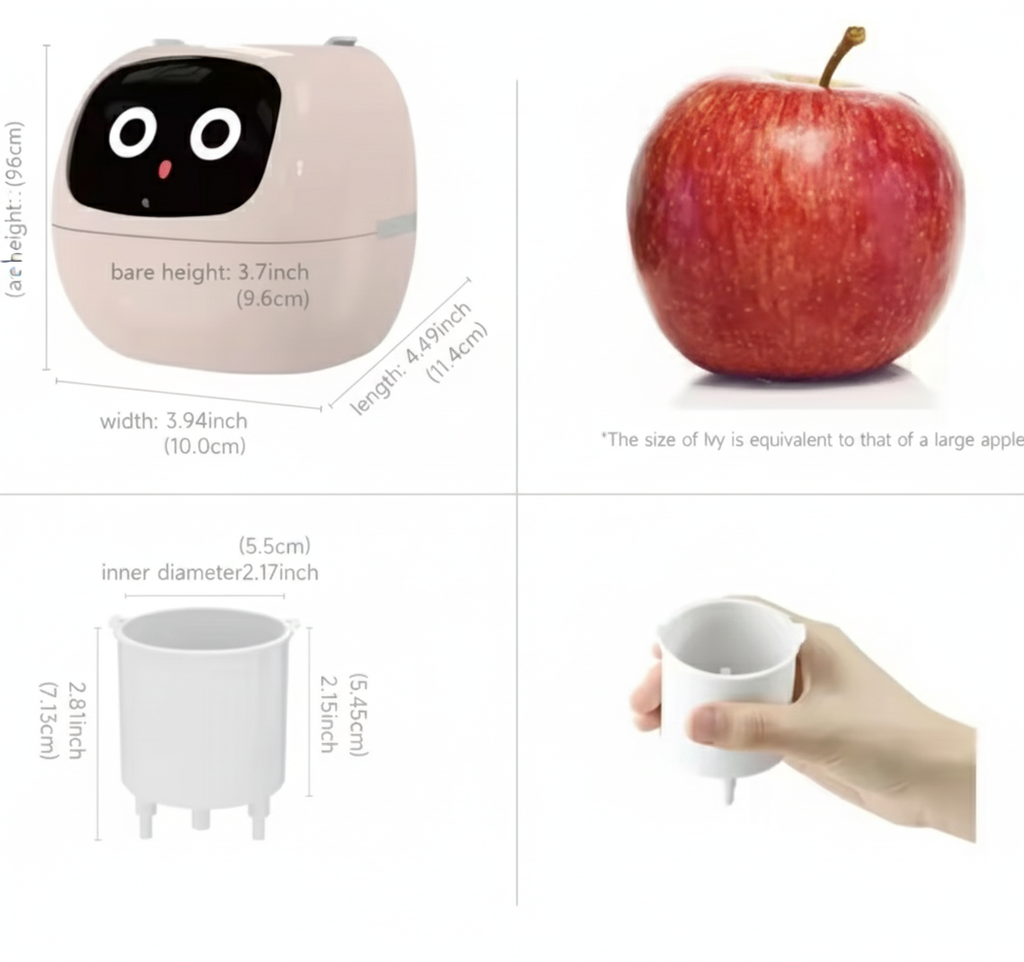 Tuya Ivy Smart Planter – AI Plant Care with 49+ Expressions