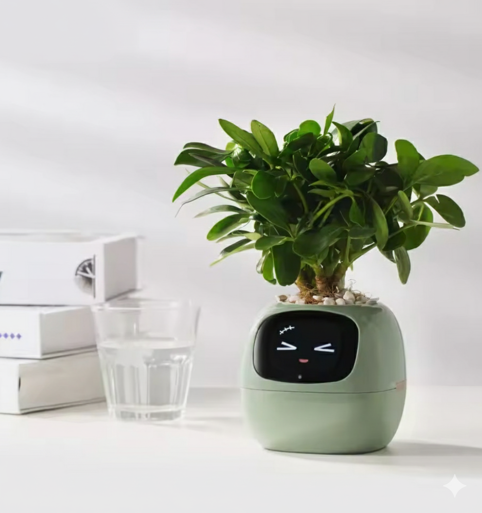 Tuya Ivy Smart Planter – AI Plant Care with 49+ Expressions