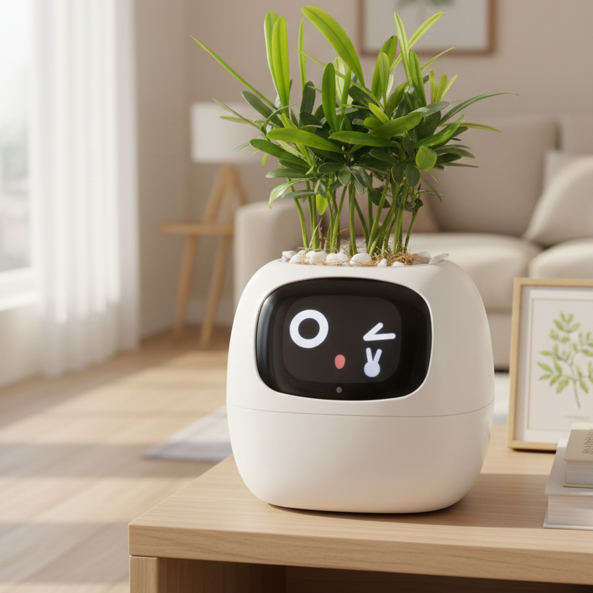Tuya Ivy Smart Planter – AI Plant Care with 49+ Expressions
