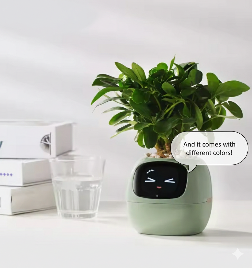 Tuya Ivy Smart Planter – AI Plant Care with 49+ Expressions